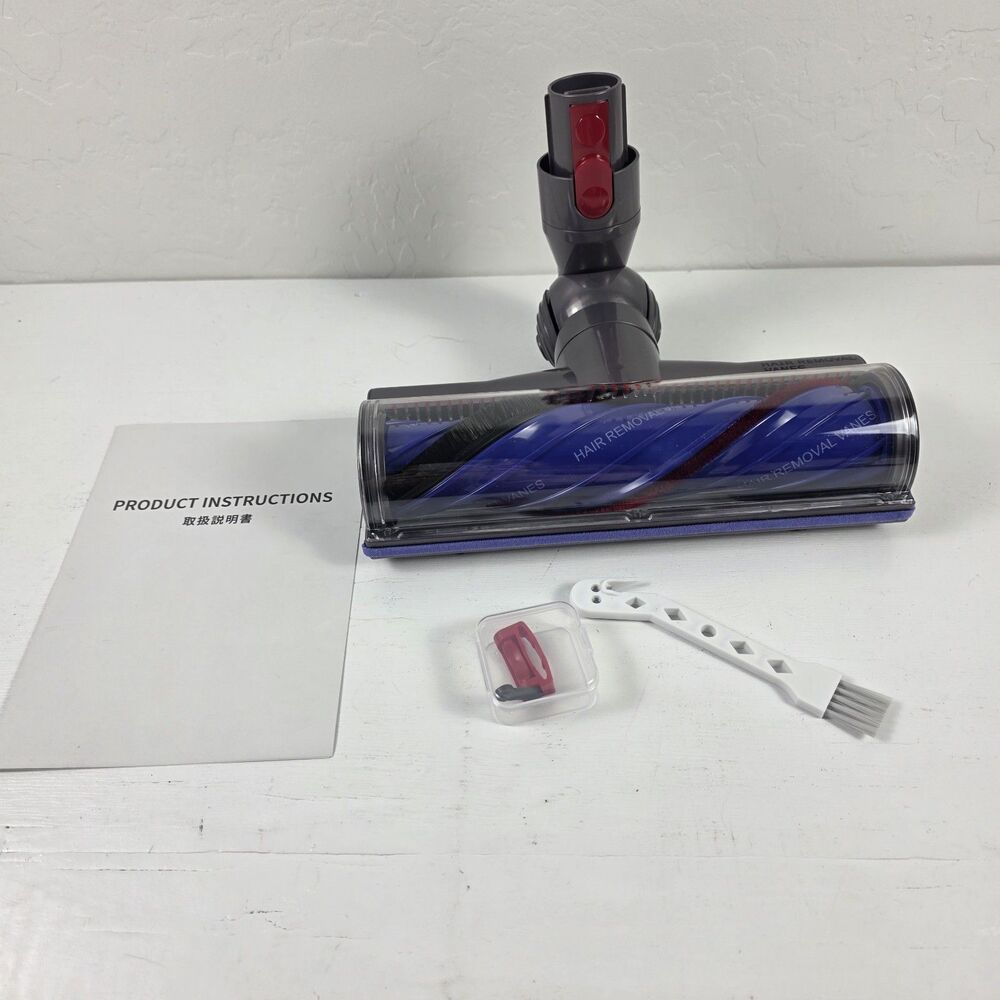 NIB Anti-Tangle Replacement Vacuum Head Compatible w/Dyson V8, Cyclone V10,V11